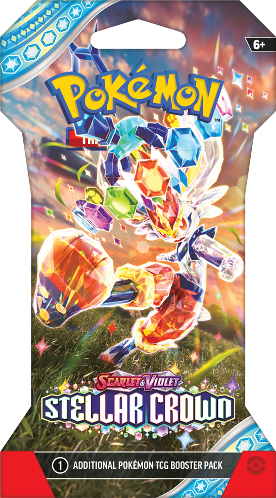 Pokemon TCG Scarlet & Violet Stellar Crown Sleeved Booster Pack