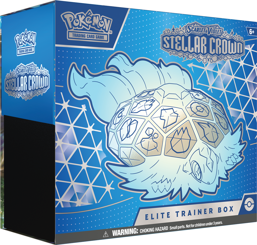 Pokemon TCG Scarlet & Violet - Stellar Crown - Elite Trainer Box