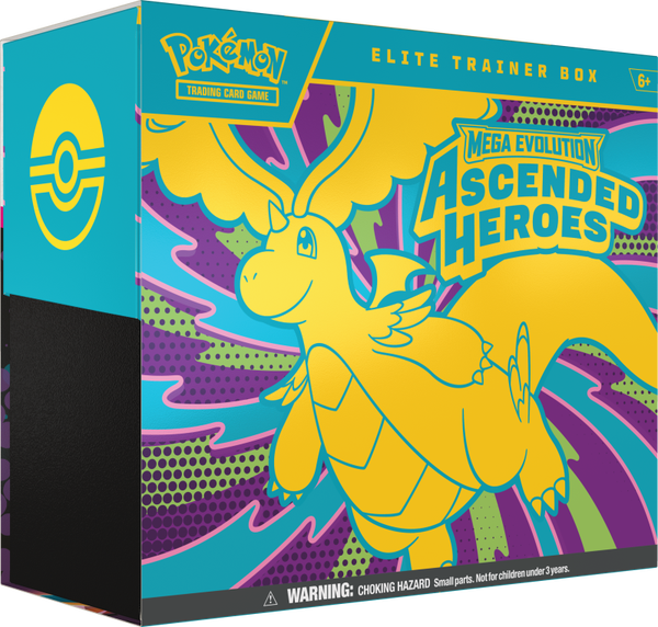 Pokemon TCG Mega Evolution Ascended Heroes - Elite Trainer Box