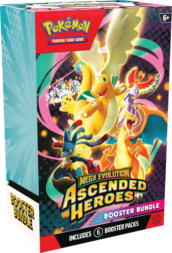 Pokemon TCG Mega Evolution Ascended Heroes - Booster Bundle