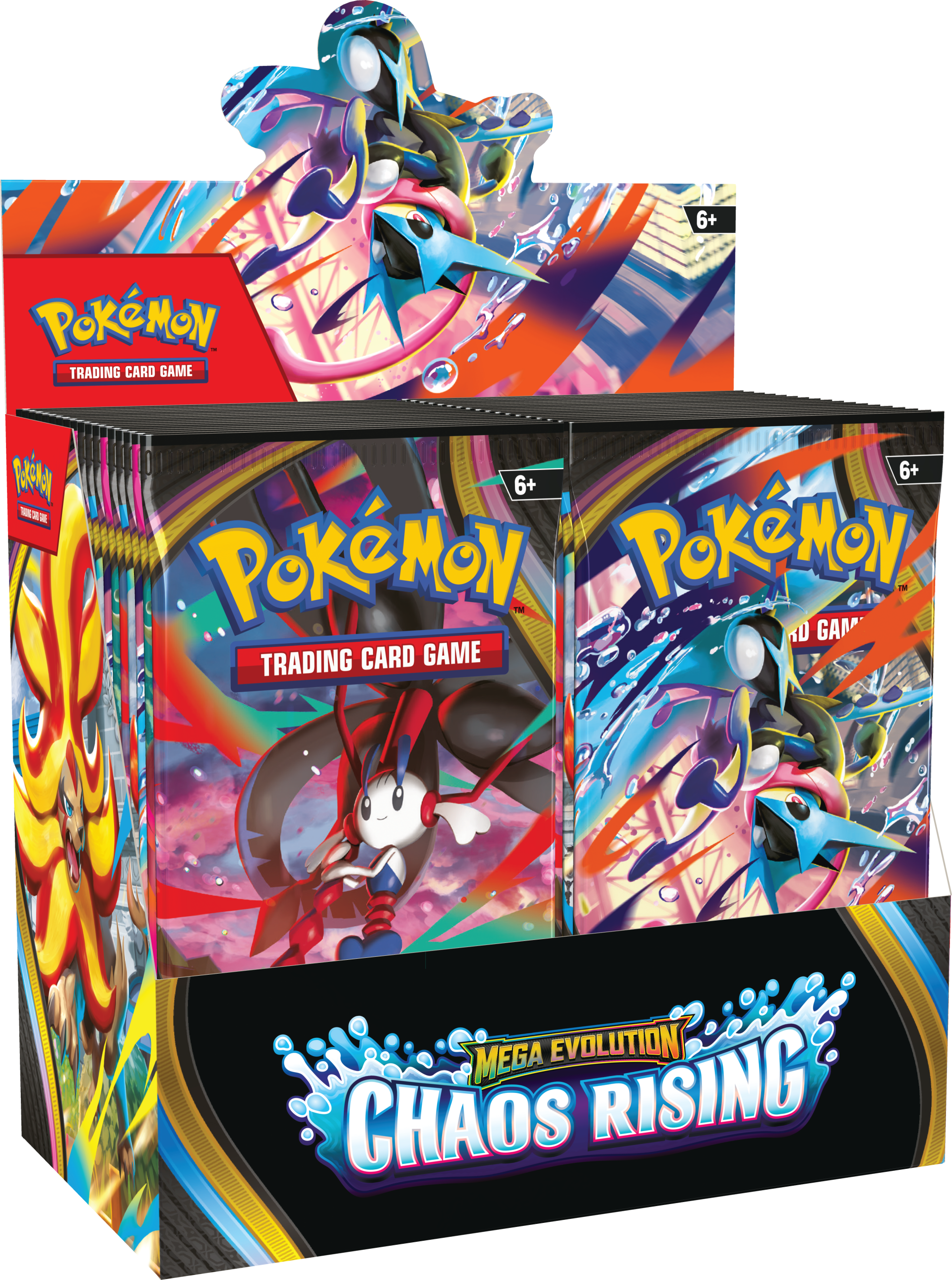 Pokemon TCG Mega Evolution Chaos Rising Sealed Booster Box (36 stuks)