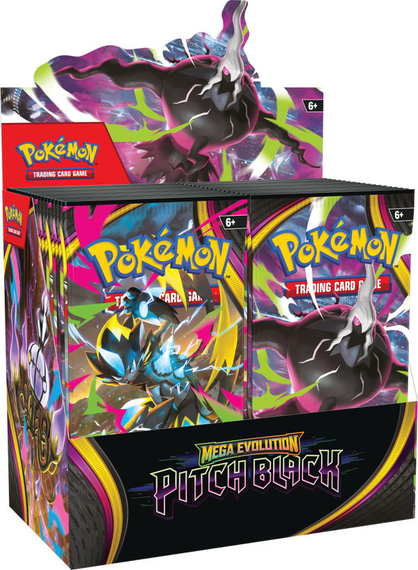 Pokemon TCG Mega Evolution Pitch Black Sealed Booster Box (36 stuks)