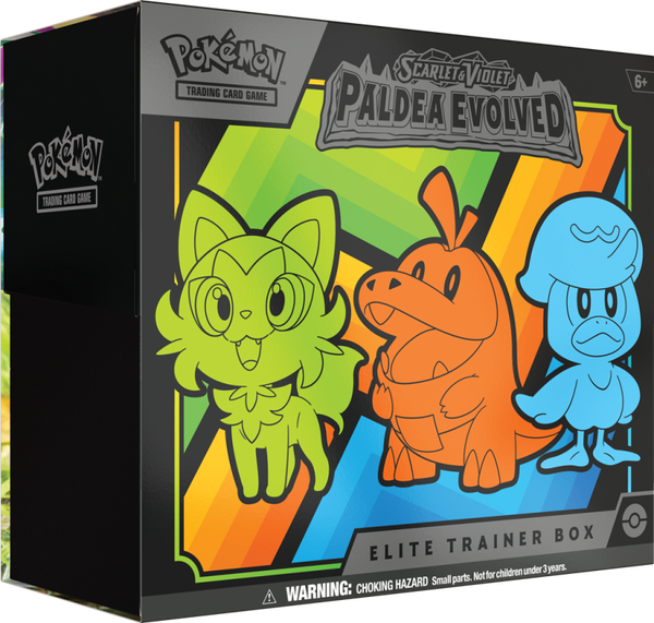Pokemon TCG Scarlet & Violet Paldea Evolved - Elite Trainer Box