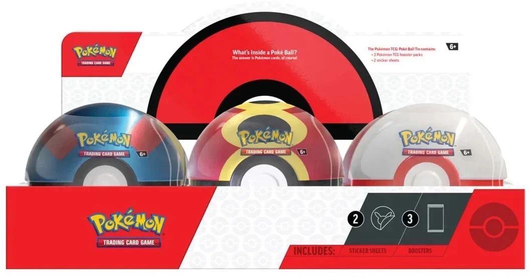 Pokemon TCG Pokeball Tin 2025