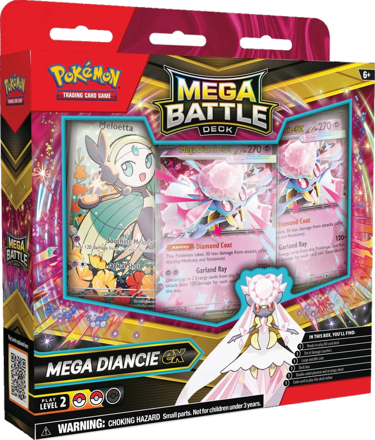 Pokemon TCG Mega Battle Deck Mega Diancie