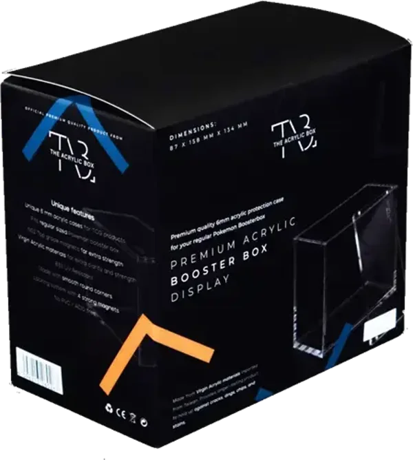 The Acrylic Box - Pokemon Premium Booster Box Display Case