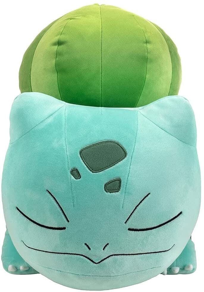 Pokemon - Slapende Bulbasaur  - Pluche knuffel - 45 cm