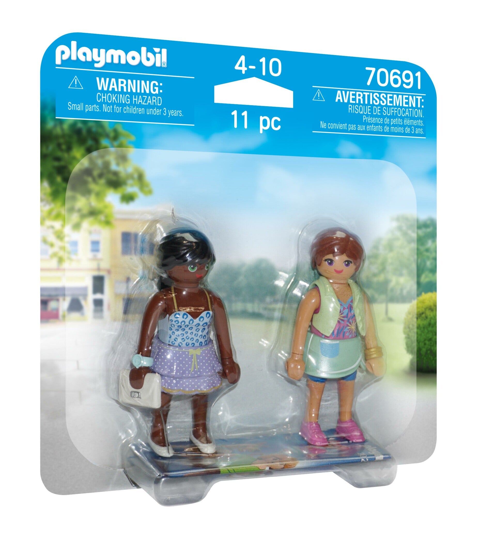 PLAYMOBIL DuoPack Winkelende meiden - 70691