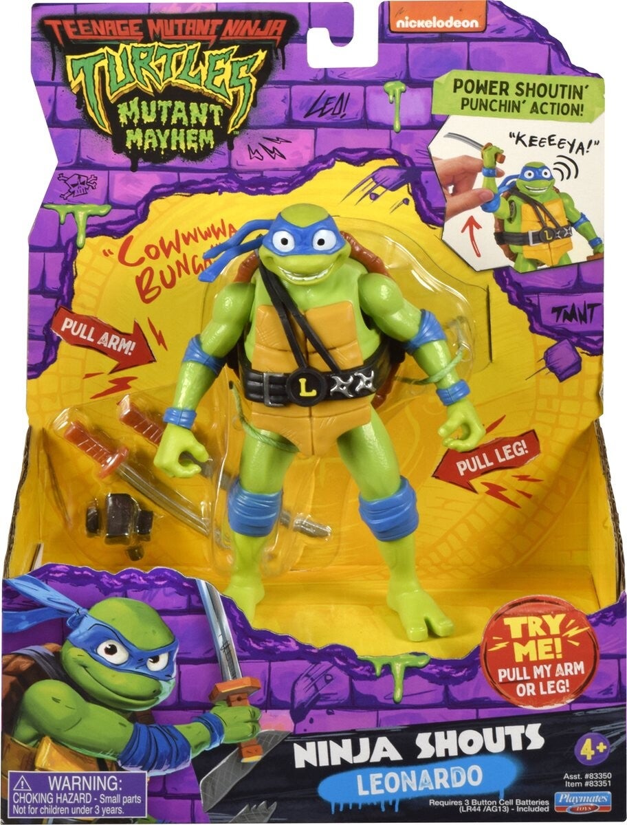 Teenage Mutant Ninja Turtles Mutant Mayhem - Ninja Shouts Leonardo