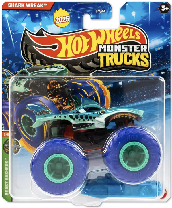 Hot Wheels Monster Trucks 1:64 - Shark Wreak