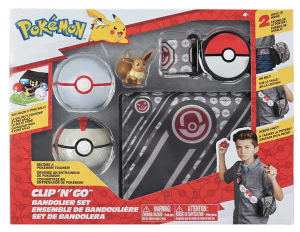 Pokemon Clip 'N' Go Bandolier Set - Eevee