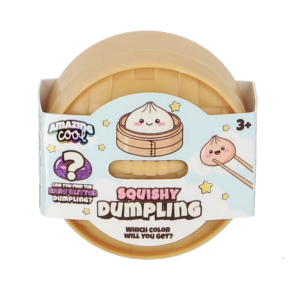 Amazing Cool Dumpling Small Squishy 6 cm