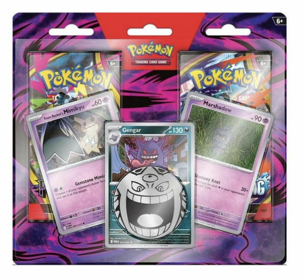Pokemon TCG Enhanced 2-Pack Blister Gengar-Mimikyu-Marshadow