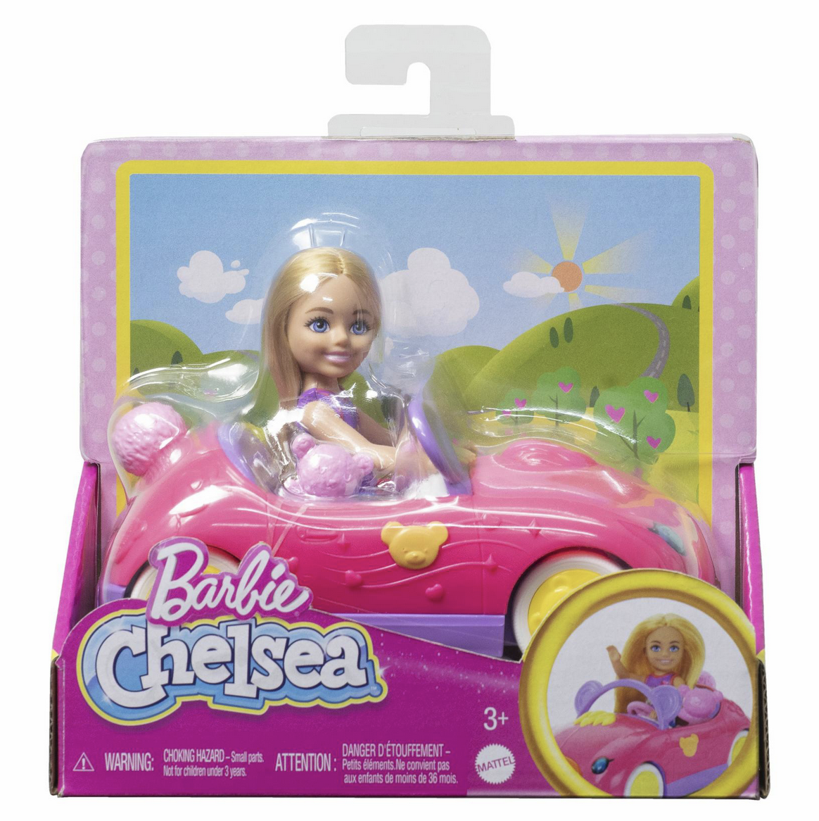 Barbie Chelsea - Barbie Chelsea met auto