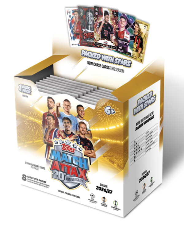 Topps Match Attax UEFA Club Competitions (UCC) 2026/27 - Booster Box