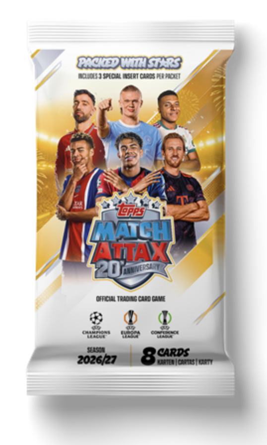 Topps Match Attax UEFA Club Competitions (UCC) 2026/27 - Booster Pack