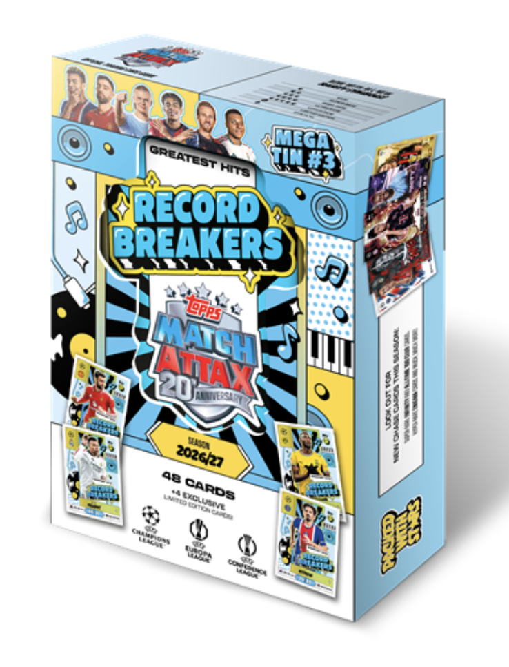 Topps Match Attax UEFA Club Competitions (UCC) 2026/27 - Mega Tin