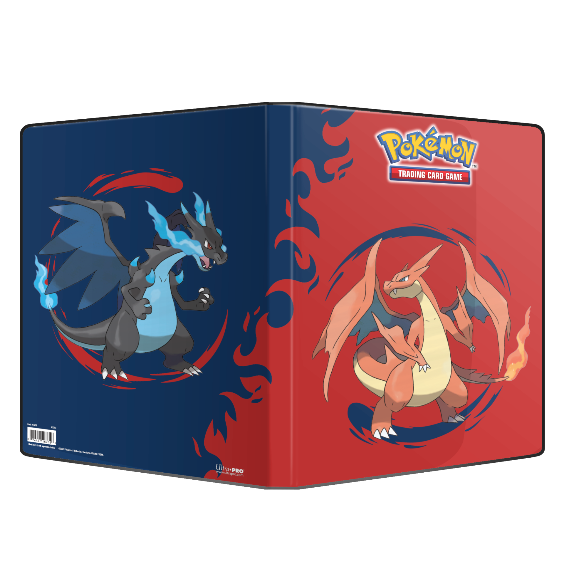 Pokemon TCG Mega Charizard X en Mega Charizard Y 9-pocket Verzamelmap
