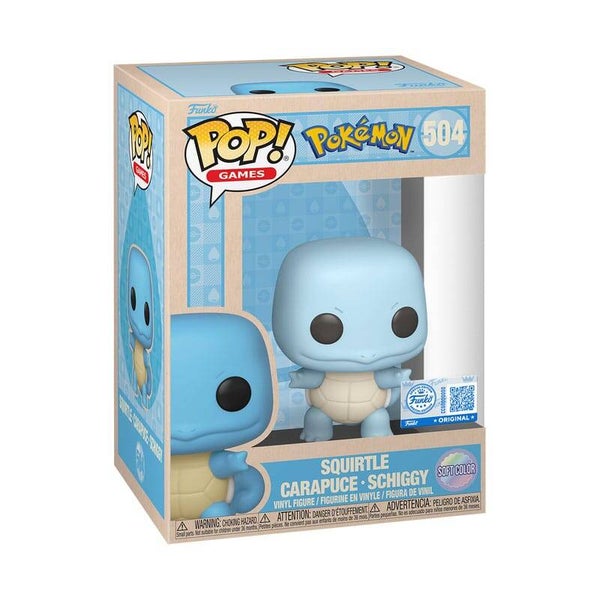 Funko Pop! Pokemon - Squirtle - Special Edition Soft Color