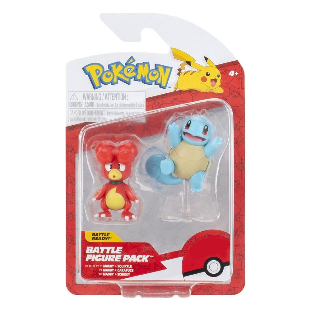 Pokemon Battle Figure Pack -  Magby & Squirtle #5