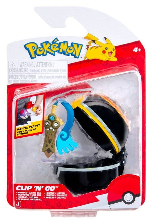 Pokemon Clip 'n Go Honedge Luxury Ball