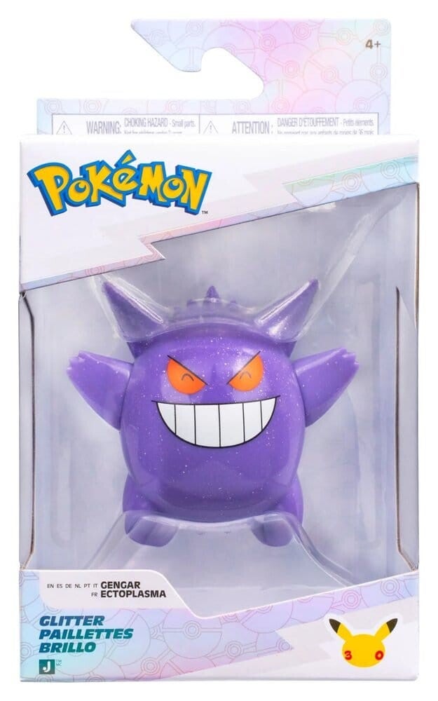 Pokemon 30th Anniversary Glitter Action Figure 8cm - Gengar