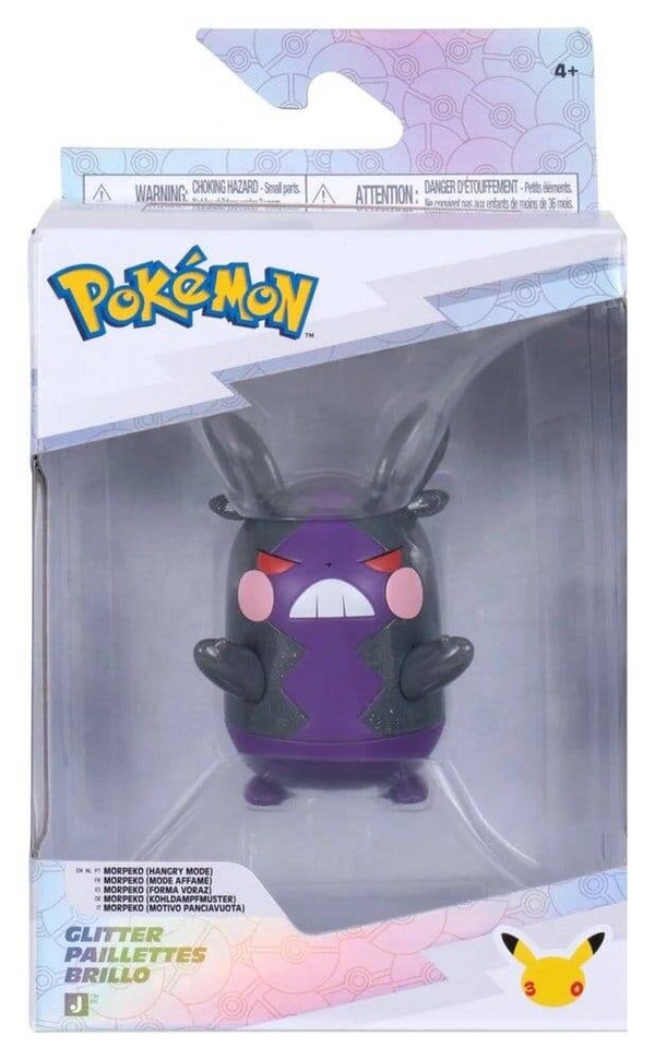 Pokemon 30th Anniversary Glitter Action Figure 8cm - Morpeko
