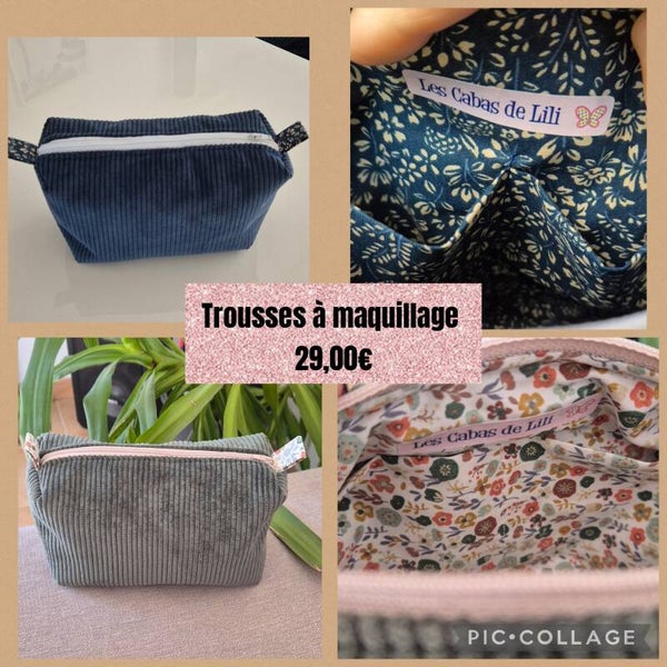 Trousse de maquillage modèle LAURA