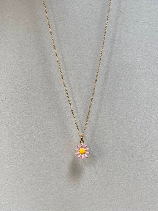 Kettinkje Madelief roze