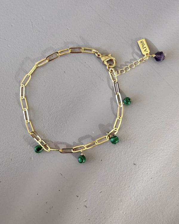 AS Stonerock Bracelet Malachiet