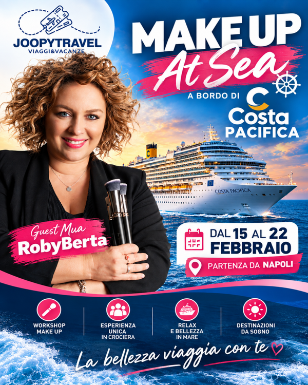 MAKE UP AT SEA - ACCONTO A PERSONA