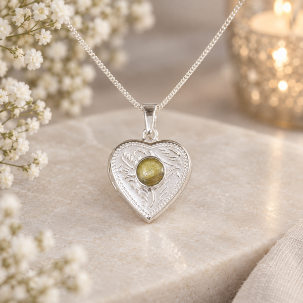 Heart Memorial Locket