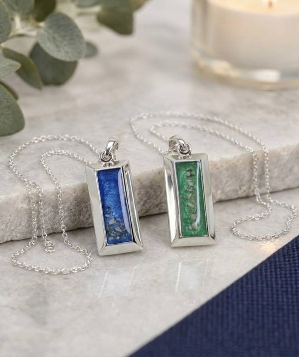 Bullion Bar Style Memorial Pendant