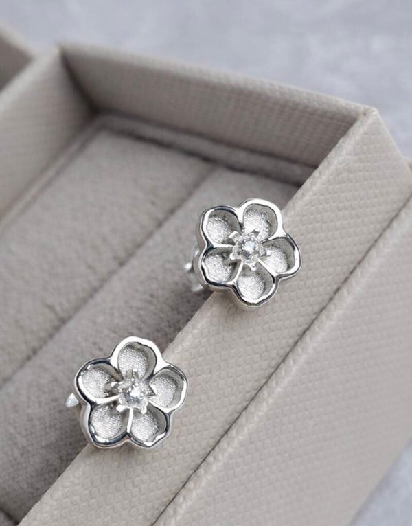 Forget me not earrings