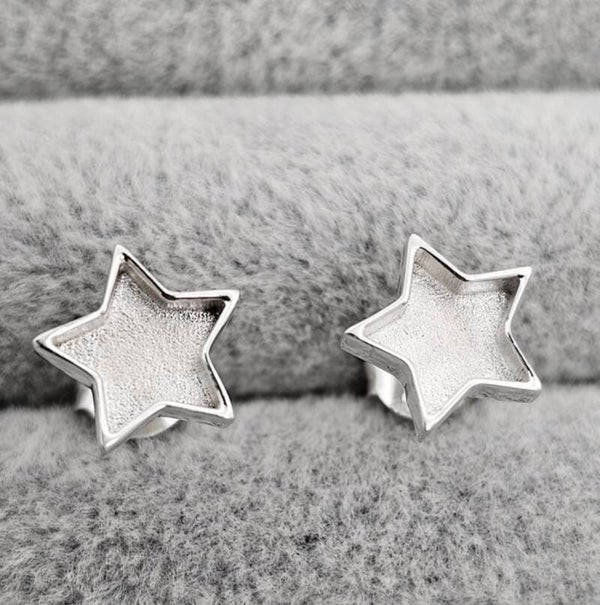 Star Silver Studs