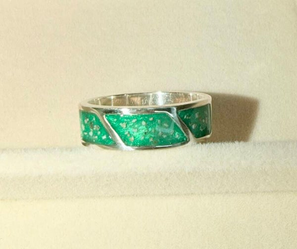 Gents triple channel ring