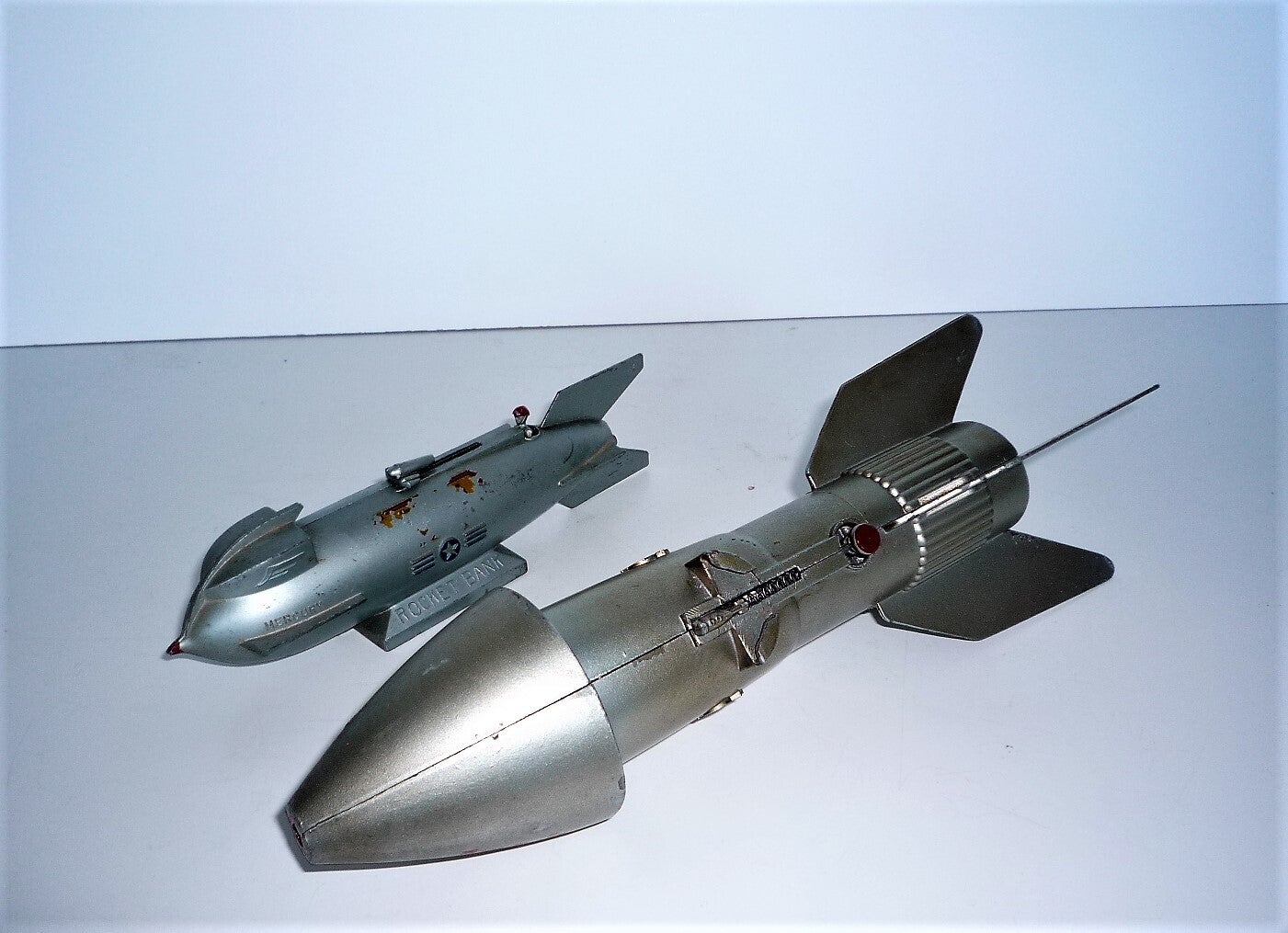 Space rocket money boxes