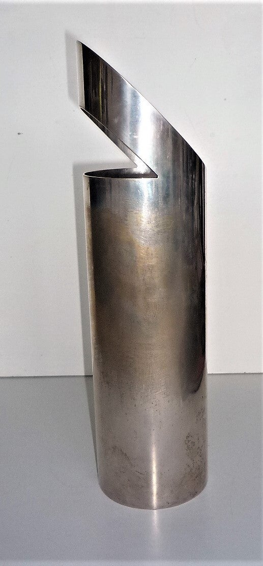 Silverplated vase P. Gatti