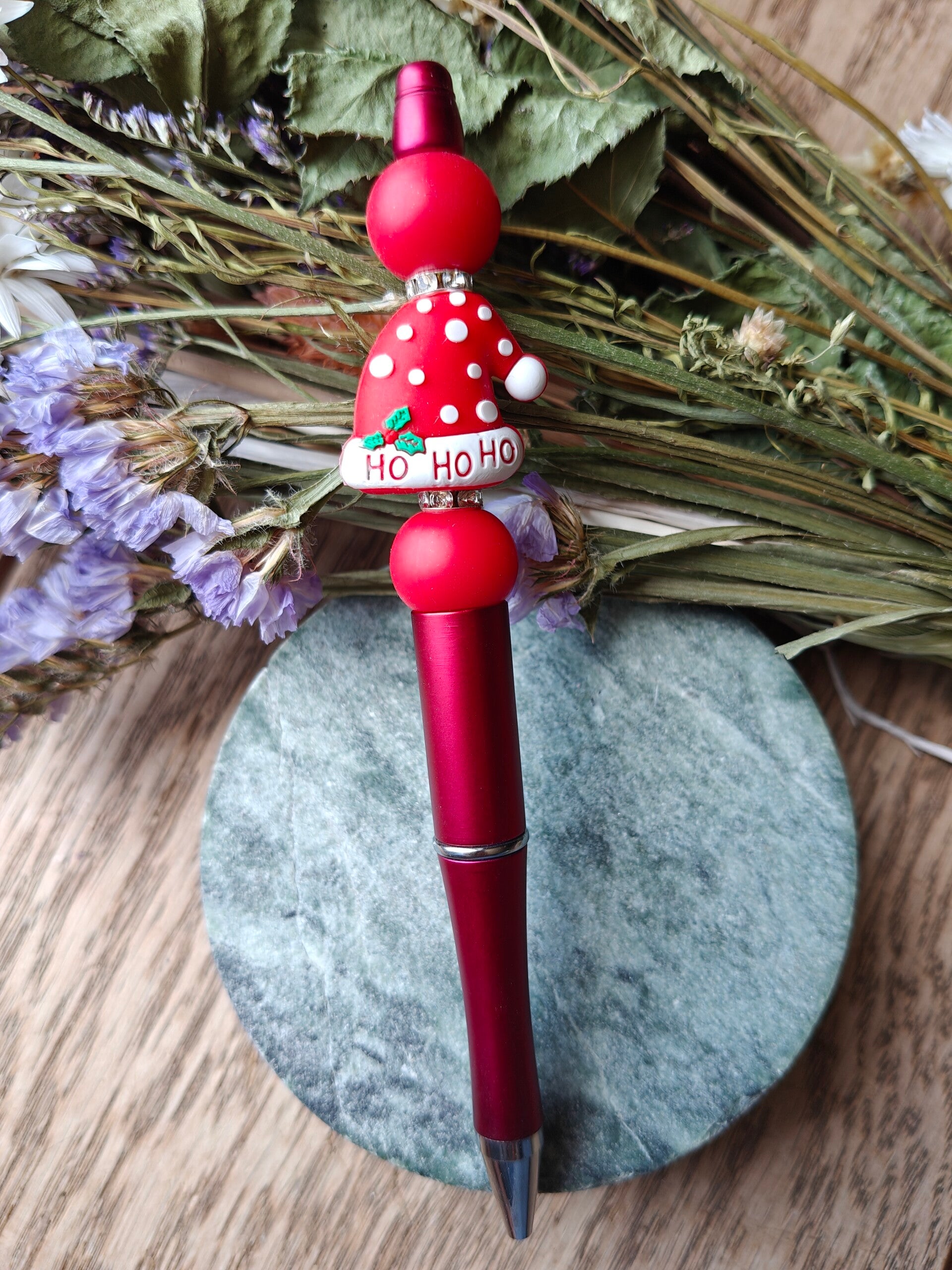 Accessoires: kralenstylo kerst