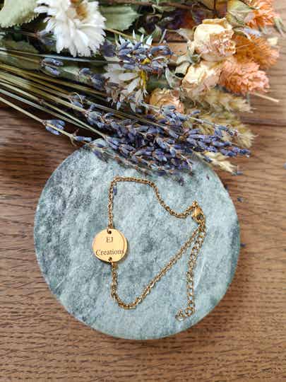 Gegraveerd armbandje: Merk EJ Creations
