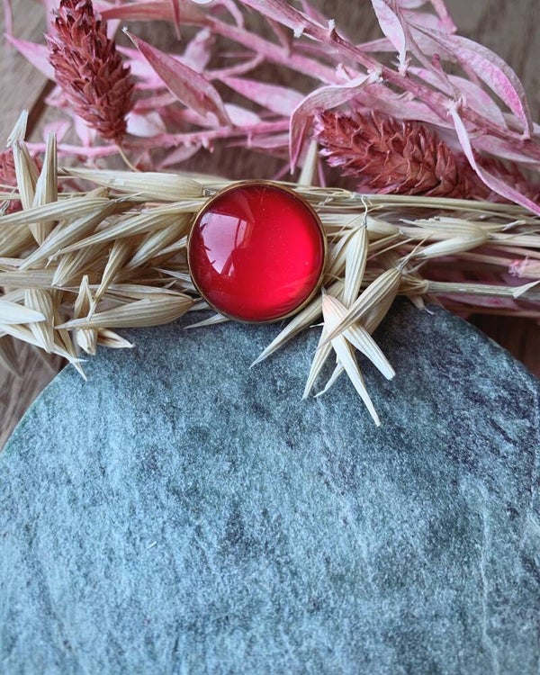 Ring R1: verstelbare rode ring