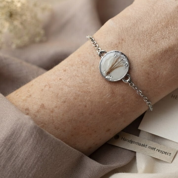 Haarlok juweel: armband met haarlok - boom