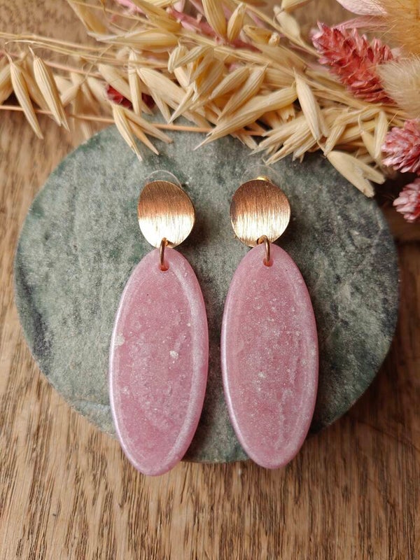 Oorbel UITVERKOOP 15: roze oorbellen