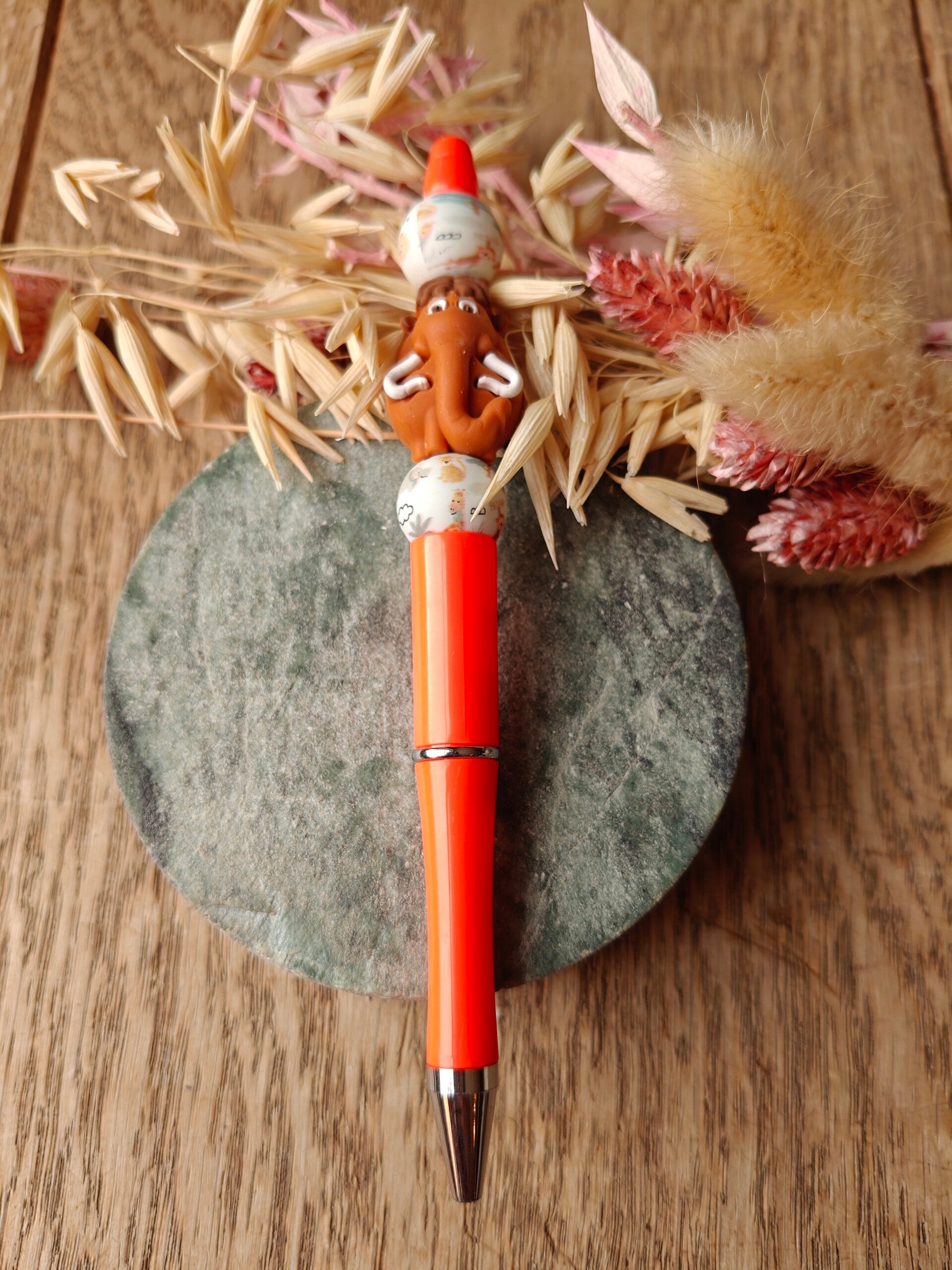 Accessoires: kralenstylo feloranje