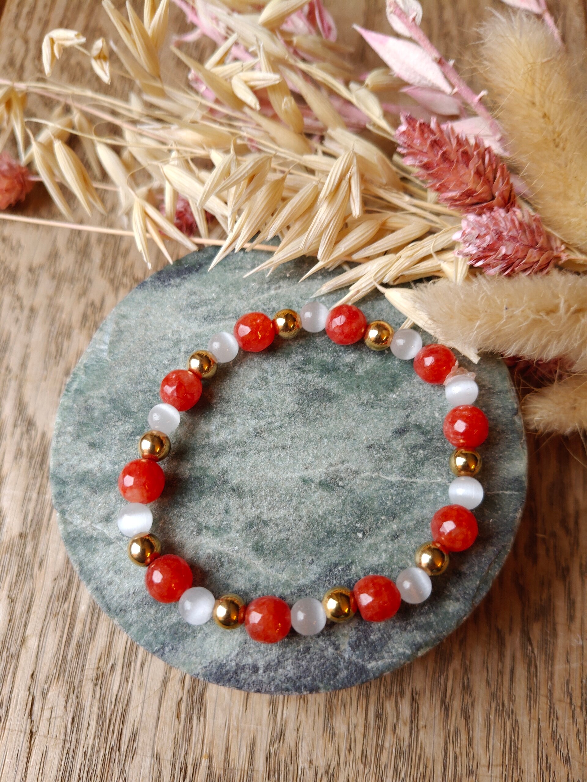armband etalage 1 - 18: rood met xit