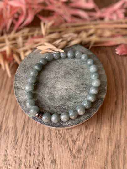 armband: heren armband groen