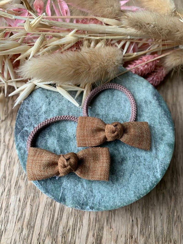 Kinder haarrekker bruin