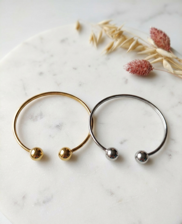 Armband: etalage 3 - zilver of goudkleurig