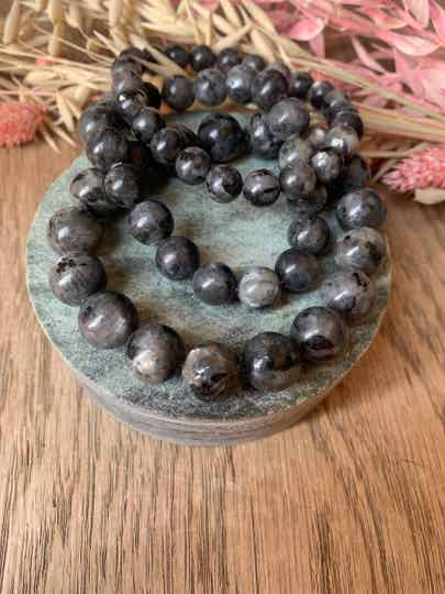 Herenarmband: grijs/zwart