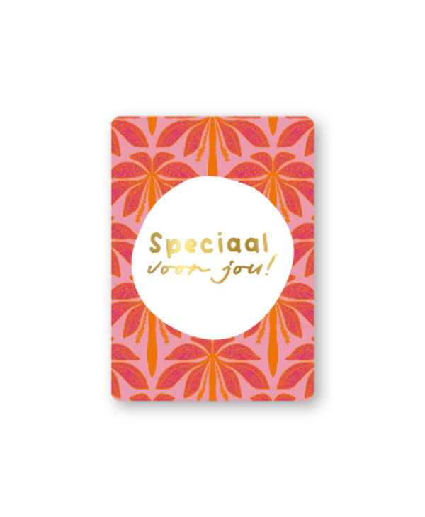 Minikaartje Speciaal Voor Jou - Sunset Palms